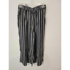 Hollister Striped Wide-Leg Pants - Size S